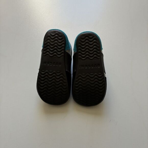 Buscemi Ventura Baby Grey Trio Sneakers US 6-12 Months Infant Leather Shoe - Picture 7 of 10